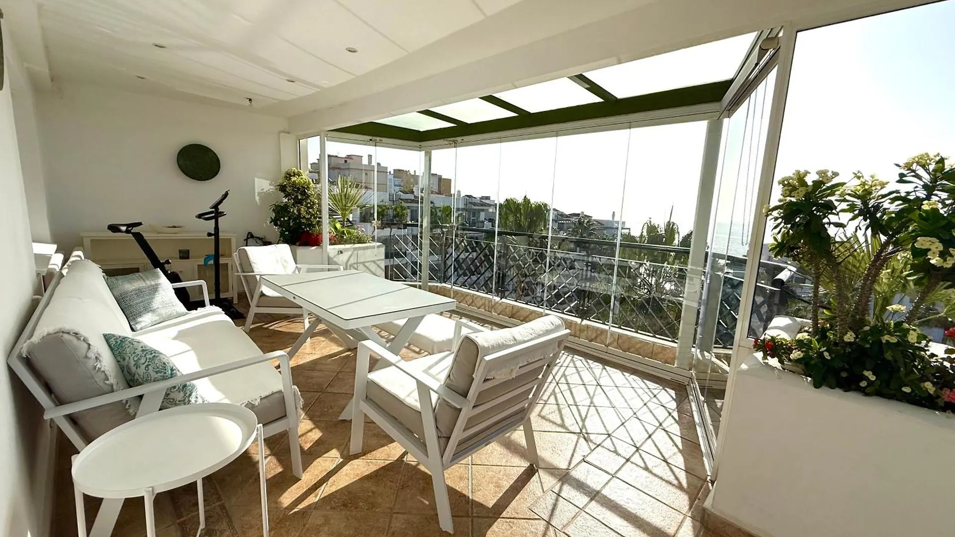 Mi Capricho Beachfront Penthouse With Terrace And Sea View Sitio de Calahonda 0*,
