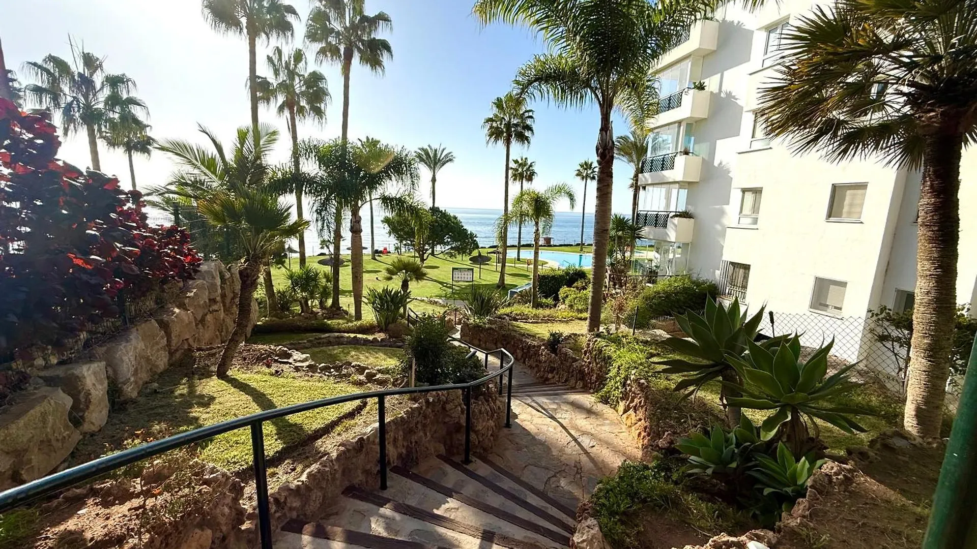 Mi Capricho Beachfront Penthouse With Terrace And Sea View Sitio de Calahonda 0*,