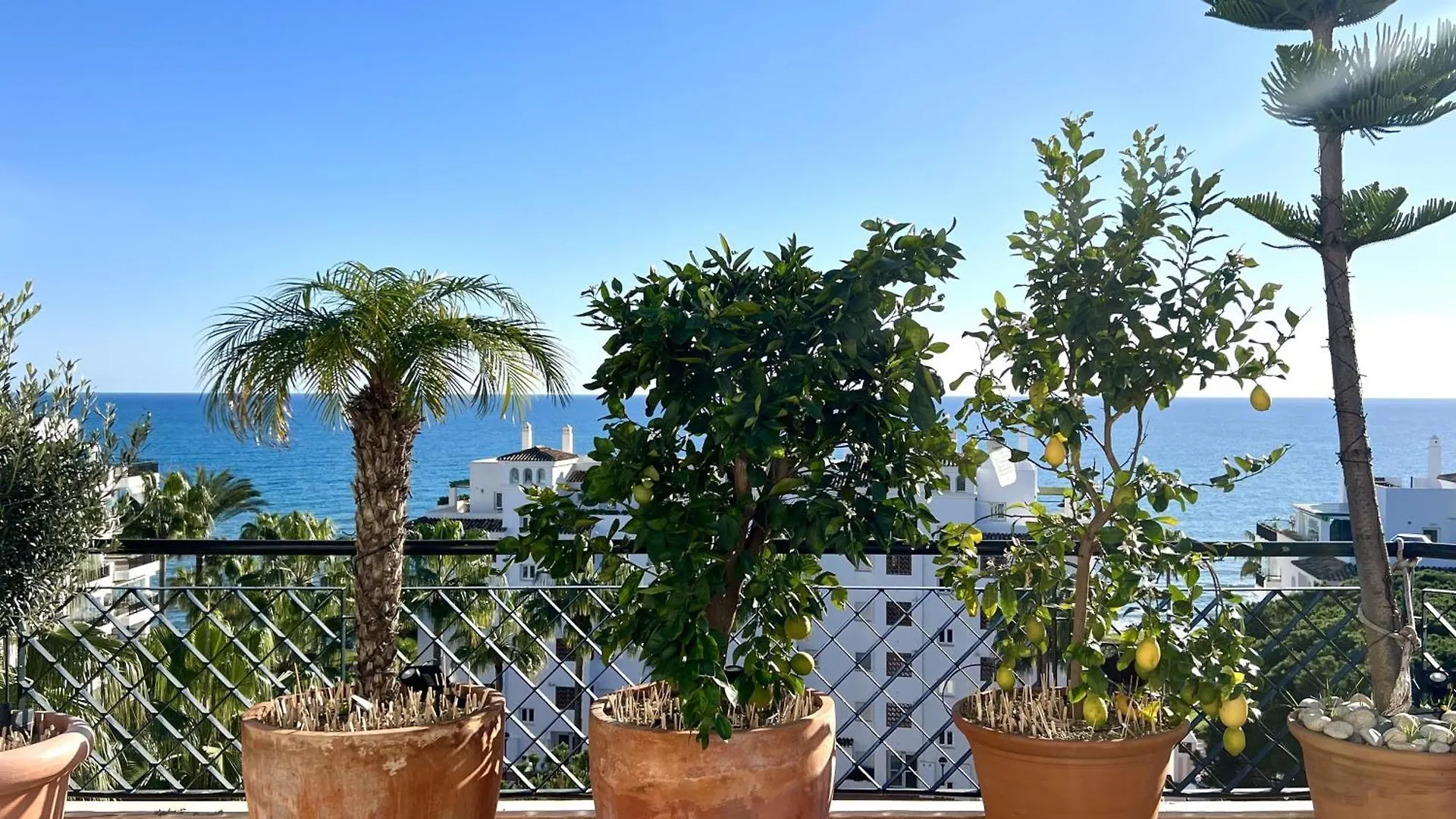 Mi Capricho Beachfront Penthouse With Terrace And Sea View Sitio de Calahonda 0*,